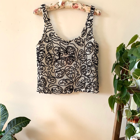 Embroidered Doodle Cami - Picture 1 of 2